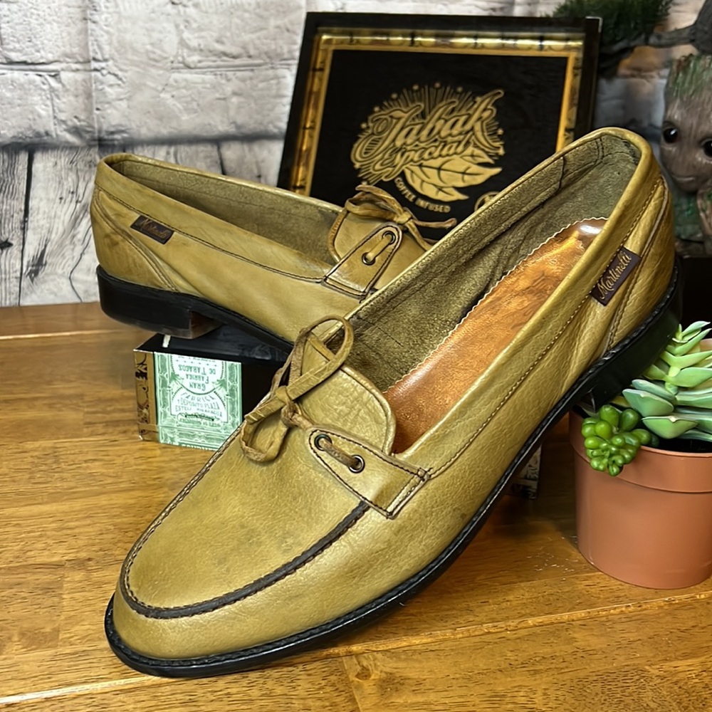 Martinelli leather slip on shoe very comfortable size 42 - US 9